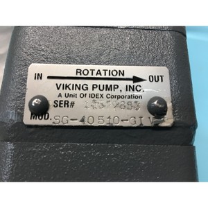 POMPE VIKING SG-40510-GIV, HUILE, HAUT DEBIT - Équipements et pièces semi-conductrices de renommée mondiale à confiance - Product Image 5