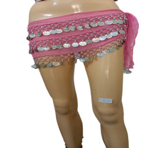 Foulard de danse orientale, jupe de danse du ventre, costume de danse à paillettes, équipement de danse (USA) - Product Image 4