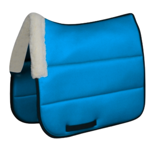 Selle de cheval personnalisée étonnante avec fourrure de renard, fabricant en gros pour l'entraînement au dressage, équitation, directement de l'usine - Product Image 1