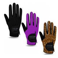 Guantes de Golf de Piel Cabretta para Mano Izquierda, Precio de Fábrica al por Mayor en EE. UU., Malla Transpirable, Ajuste Ergonómico, Deportes al por Mayor