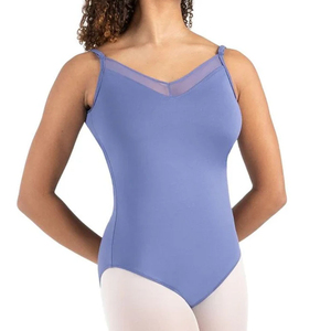 Justaucorps de danse sans manches en coton noir pour filles, idéal pour la gymnastique et la danse, collection été - Product Image 1