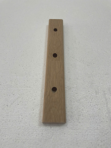 Wood Stair Rail Base Rail Pre-Drilled <b>Wall</b> <b>Mounted</b> <b>Handrail</b> for Staircase Traditional Design - Product Image 4