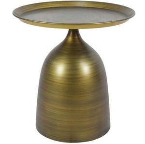 <b>Round</b> <b>Coffee</b> <b>Table</b> with Black Marble Top and Brass Finish Base Contemporary Design for Living Room Decorative Furniture - Product Image 3