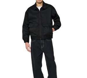 Wholesale 100% Cotton Men Mechanic <b>Jacket</b> Breathable Work Mechanic <b>Jacket</b> For Men - Product Image 4