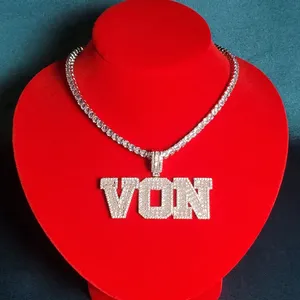 สร้อยคอจี้เพชรทองคำแท้สั่งทำพิเศษสำหรับงานแต่งงาน วันครบรอบ และเป็นของขวัญ ราคาขายส่ง - Product Image 2