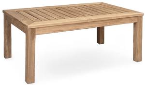Mesa de Centro Rústica de Madera de Teca Sólida, Diseño Rectangular Minimalista, Acabado Natural, Muebles de Exportación de Primera Calidad - Product Image 5