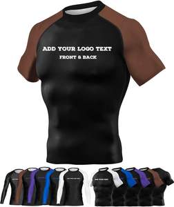 Camiseta Deportiva de Compresión con Protección UV de Manga Larga para Hombre y Mujer, para Natación, Surf y Playa - Product Image 1