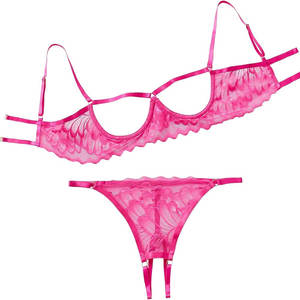 Ensemble de lingerie en dentelle pour femmes, lingerie tendance, vêtements de nuit, vêtements intimes élégants, lingerie moderne - Product Image 1