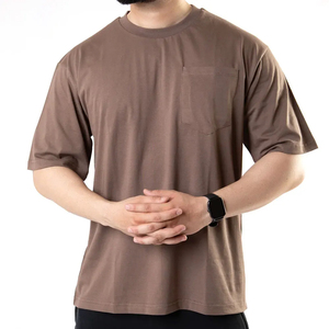 Camiseta Oversize de Algodón 100% para Hombre, 230 Gramos, de Alta Gramaje, Personalizable, Lisa, Formal, Cuello Redondo, Manga Corta, Anti-Pilling, Venta al por Mayor 2025 - Product Image 5