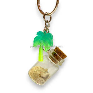 Patrón de animal de arena natural Impresión UV Botella Llavero Bolsa Encanto Logotipo personalizado Idea de recuerdo - Product Image 4