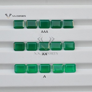 7mm 9mm Natural Green <b>Onyx</b> Stone Octagon Shape Loose Faceted Gemstones For Jewelry Making Necklace <b>Bracelet</b> Online Alibaba Deal - Product Image 1