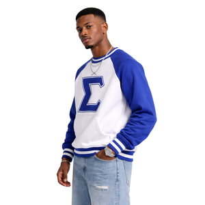 Maglione Girocollo Phi Beta Sigma in Ciniglia, Abbigliamento per Fraternità Greca con Design Classico in Ciniglia, Comfort Premium e Vestibilità Elegante - Product Image 3