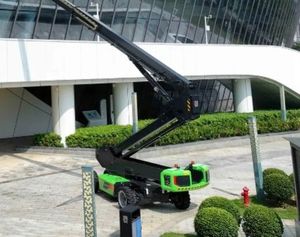 รถกระเช้าไฟฟ้าแบบขับเคลื่อนด้วยตัวเอง LT20JE แพลตฟอร์มทำงานบนที่สูง ความสูงสูงสุด 21.5 ม. ระบบขับเคลื่อน 4 ล้อ พร้อมปั๊มและมอเตอร์ - Product Image 6