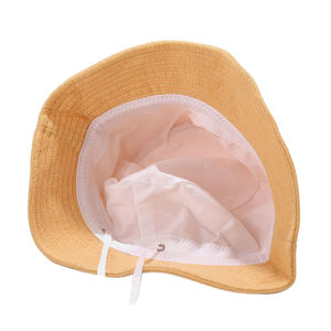 Wholesale Custom Bucket <b>Hat</b> Blank Logo Embroidery Print <b>Summer</b> Beach Outdoor Travel Fisher Style Sun <b>Hat</b> - Product Image 6
