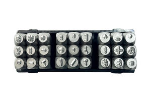 Kit de Sellos de Caracteres Especiales de Grado Industrial de 2.5 mm - 27 Piezas de Símbolos de Puntuación y Matemáticas para Numeración de Serie - Product Image 3