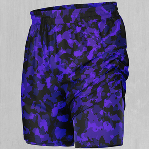 Men's for Geometric Print Quick Dry <b>Mid</b> Waist Drawstring Closure Satin Fabric Shorts Pockets Casual Short Length Swim Trunks - Product Image 2