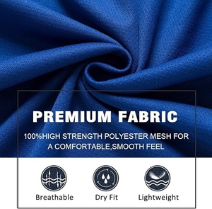 Wholesale Custom Blank Blue Ice Hockey Jersey Sublimation Practice Hockey Uniform Shirts Soft & Comfortable Sports Wear - Product Image 3