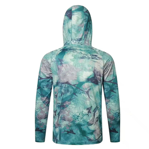 Sudadera con Capucha Premium para Hombre, para Pesca, con Tela Ligera 100% Poliéster, Protección Solar, Secado Rápido, Cierre de Pullover - Product Image 2