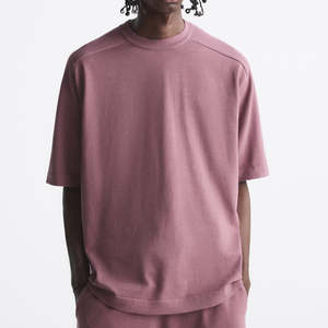 Camisetas de Hombre Lisas, 100% Algodón, Gruesas, Tallas Grandes y Extras Grandes, con Logotipo Personalizado, Ecológicas y Transpirables - Product Image 4