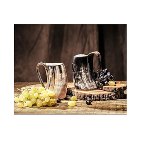 Taza de Cerveza de Lujo de Cuerno de Búfalo para Fiestas, Restaurantes, Días Festivos y Regalos para Amantes, Artesanía, ¡Gran Venta! - Product Image 2