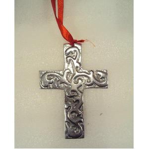 <b>Wooden</b> Cross Wall Decor Handmade Hanging Ornament <b>Rustic</b> Religious Wall Sign for Home Church Christmas - Product Image 3