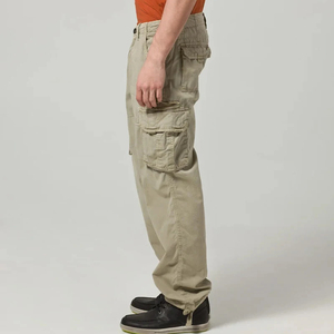 Pantalon cargo pour homme tendance, très demandé, best-seller, respirant, séchage rapide, coton, logo de la marque - Product Image 4