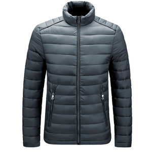 Men's Winter Lightweight Canvas Slim Fit Puffer <b>Jacket</b> Outdoor Urban Casual Fashion - Product Image 6
