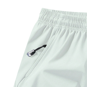 <b>Mens</b> <b>Bermuda</b> Solid Quick Dry Running <b>Shorts</b> Lightweight Breathable Elastic Waist Sports Gym Training Beach Zipper Pockets - Product Image 3