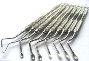 Herramientas de Restauración Dental de Acero Personalizables: Pulidores de Bola, Raspadores de Amalgama y Plástico de Resina de Blush Surgical - Product Image 6