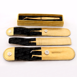 Pince à épiler en matériau original, best-seller, pour soins personnels, avec prise ferme et pointes aiguisées pour une performance optimale des artistes en cils, emballage individuel. - Product Image 6
