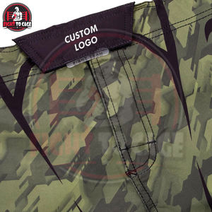 Comfortable Premium Quality Customized Made Lightweight High-Flexibility Stretch Breathable Printed 100% Polyester Boxing - Product Image 5