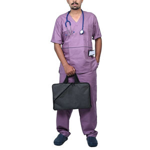 Tenues de travail personnalisées OEM, accessoires médicaux unisexes, tissu en coton Dobby, détection des aiguilles, usage extérieur, hôpital - Product Image 5