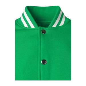 Plus Size College Jackets Wholesale Blank Varsity Jackets Custom logo <b>Plain</b> Letterman Varsity Men's Jacket good quality products - Product Image 3