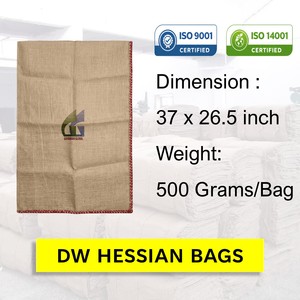 Sacs en jute de 37x26,6 pouces, 500g, pour l'emballage des pignons de pin, sacs de qualité alimentaire agricole, fabricants Goodman Global Bangladadsh - Product Image 2