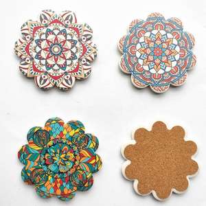 Sous-verres de luxe en ardoise fabriqués en Inde, en pierre naturelle, pour salon, table à manger, cadeau disponible en grande quantité - Product Image 4