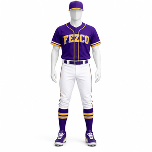 Uniforme de baseball au design unique pour unisexe, uniforme de baseball de bonne qualité pour les équipes, qualité supérieure, vente en gros et prix bas - Product Image 5