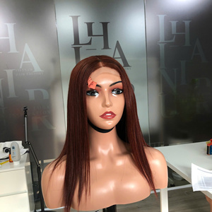 Prix de gros 100% brut vierge vietnamien humain dentelle trame os droit couleur Bronze Super Double Drawn Extensions de cheveux - Product Image 3