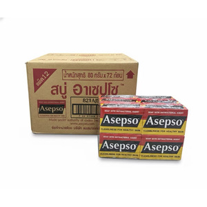 Savon en barre biologique antibactérien et anti-acné Asepso avec agent médicamenteux pour une peau propre et saine, peau normale, taille standard - Product Image 3
