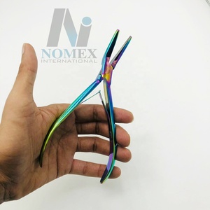Multi Color Stainless Steel <b>Beads</b> Opener Plier For Human Hair <b>Extension</b> Private Logo Hair <b>Extension</b> Pliers Custom Color - Product Image 4