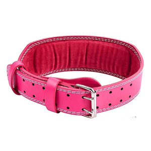 Ceinture de musculation réglable en cuir de vachette avec logo personnalisé, support de levier de 13 mm, pour hommes et femmes - Product Image 1