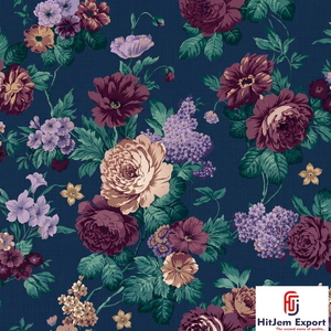 Soft Polyester Digital Printed Fabric Custom Manufacturer for Fashion Apparel Garments and Home Decoration Textiles - Product Image 2