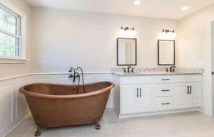 Bañera de Cobre Doble Tipo Slipper, Bañera de Lujo Económica y Asequible, Bañera de Lujo Antigua, Gran Venta - Product Image 3