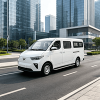Uniquement voitures à conduite à droite (RHD) : Minibus électrique Wuling Yangguang, autonomie de 300 km, fourgonnette électrique pour usage professionnel et passagers