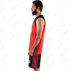 Blaze Fight Wear <b>Basketball</b> Uniform OEMOEM Custom High Quality t Breathable Uniform Shorts Plus <b>Size</b> Sublimation Technique - Product Image 4