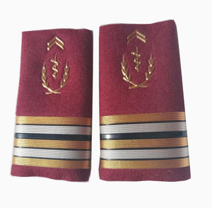 Epolete de Hombro Bordado en 3D Personalizado de Alta Calidad y Duradero, Hecho a Mano, con Textil de Lona, para Rango de Piloto, Producto de Marca - Product Image 3