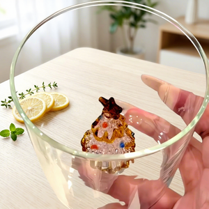 แก้วไวน์รูปต้นคริสต์มาสสำหรับตกแต่งบ้าน ร้านค้า และจัดโต๊ะในเทศกาล - Product Image 4