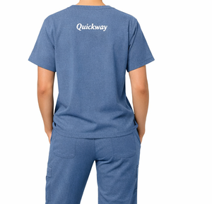 Ensemble de blouses médicales unisexes, haut et pantalon réversibles, pantalon de travail extensible, vêtements de travail pour les professionnels de la santé, mélanges de coton, doux - Product Image 2