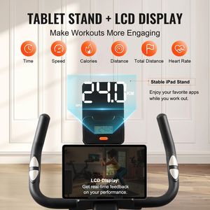 Bicicleta de Ejercicio Estática con Resistencia Magnética Ajustable, Bicicleta de Cardio para el Hogar con Funcionamiento Silencioso - Product Image 4