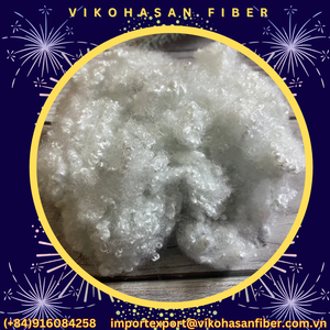 Vikohasan Fibra de Poliéster 100% Reciclada, Tipo Hueso 7D HCS, Material Siliconizado para Relleno de Almohadas y Juguetes - Product Image 2