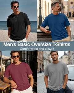 Camisetas de Punto Grueso de 240 Gsm, Corte Regular, 100% Algodón, Impresión Digital Personalizada, Diseño Gráfico, Estilo Urbano para Hombre - Product Image 3